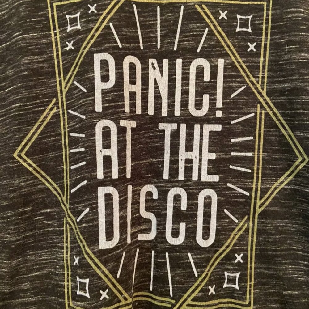 Panic At The Disco, Grey T-shirt, Size M